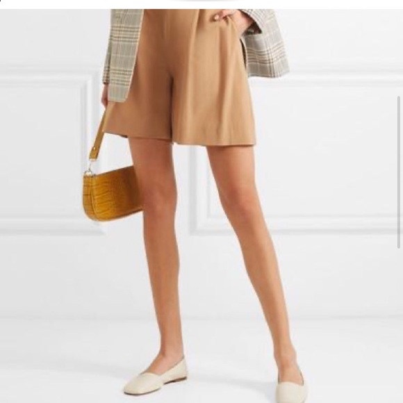 AEYDA Ida Cream Italian Lambskin Leather Ballet Flats Ballerina Square Toe - Picture 6 of 13